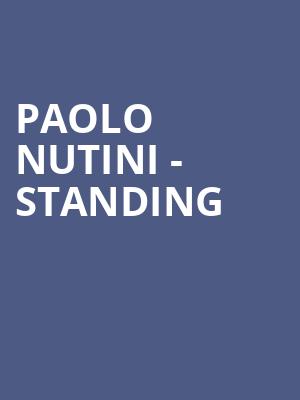 Paolo Nutini - Standing at O2 Arena